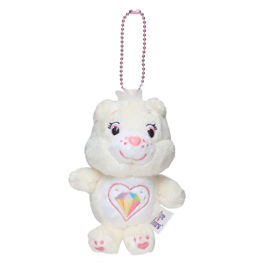 ケアベア マスコット ソフトマスコット スパークルハートベア CareBears ナカジマ プレゼント ミニぬいぐるみボールチェーン キャラクター グッズ シネマコレクション