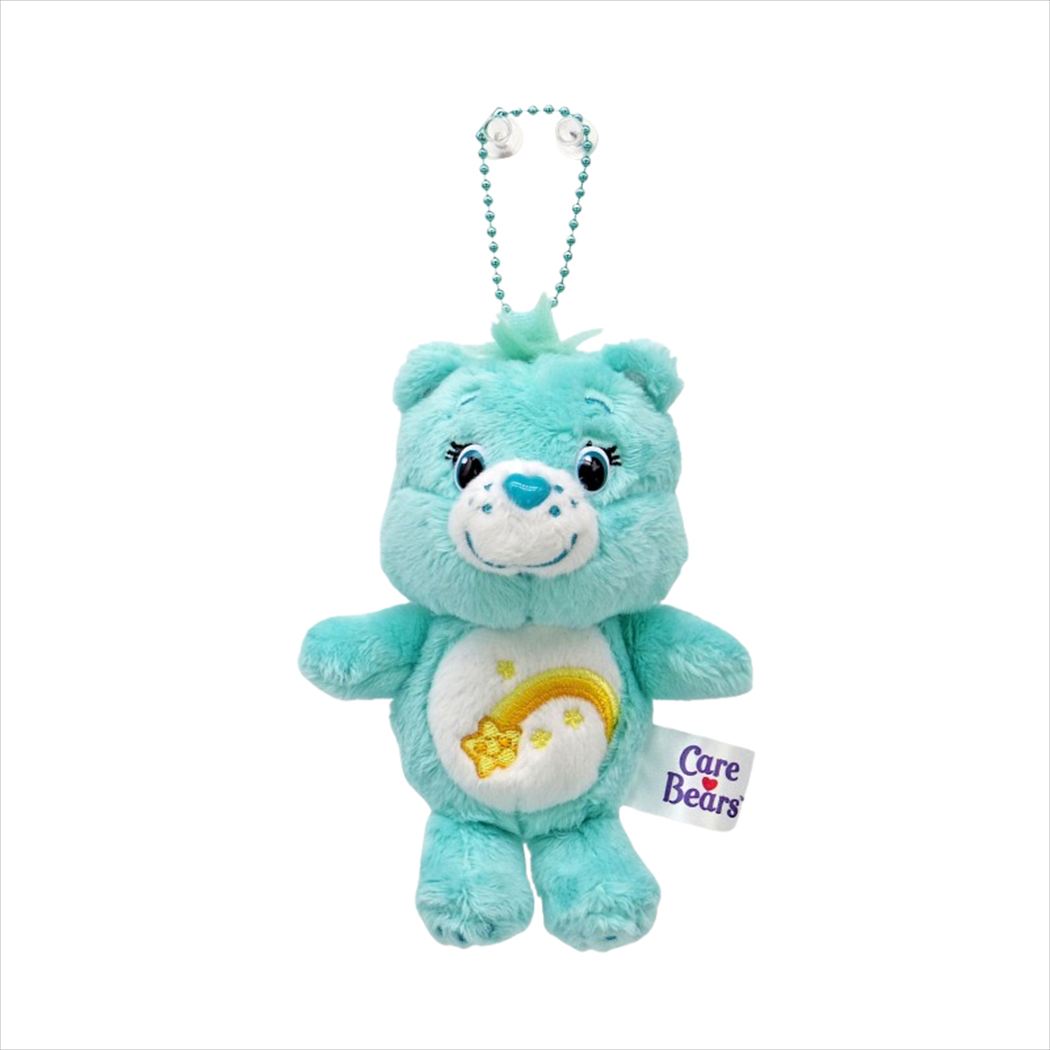ケアベア マスコット ソフトマスコット ウィッシュベア CareBears ナカジマ プレゼント ミニぬいぐるみボールチェーン キャラクター グッズ シネマコレクション