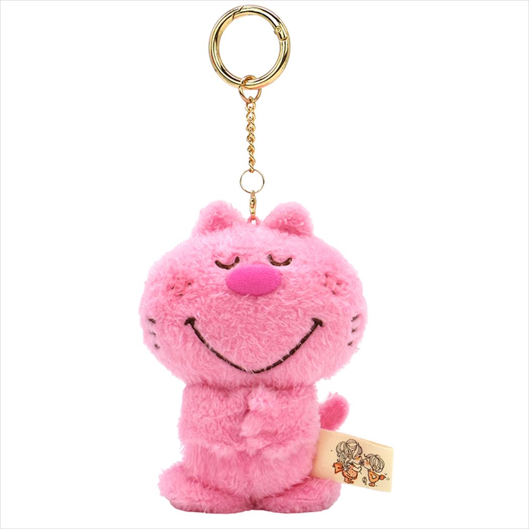 水森亜土 マスコット ミニぬいぐるみ ねこ PK ナカジマ かわいい キャラクター グッズ シネマコレクション