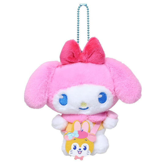クッピーラムネxサンリオキャラクターズ マスコット ミニぬいぐるみボールチェーン マイメロディ サンリオ ナカジマ プレゼント キャラクター グッズ シネマコレクション
