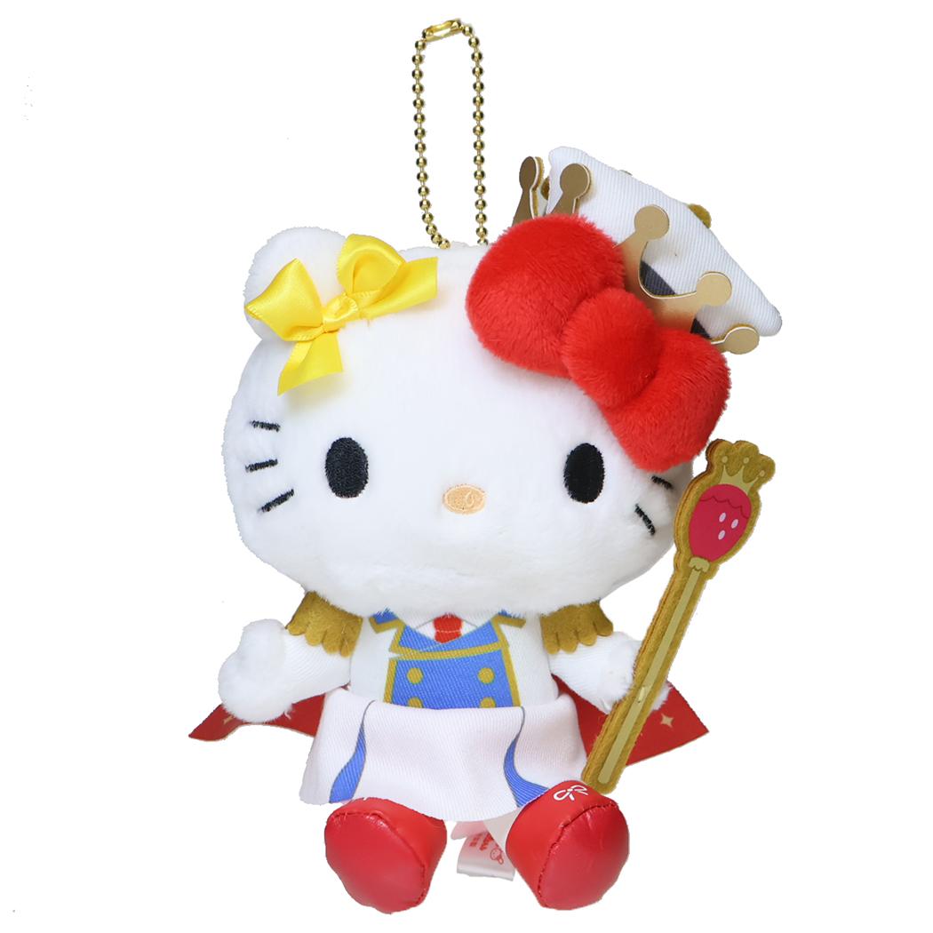 ボンボンドロップシール もじ キティ スタンダード1シートつき ぬいぐるみボールチェーンセット