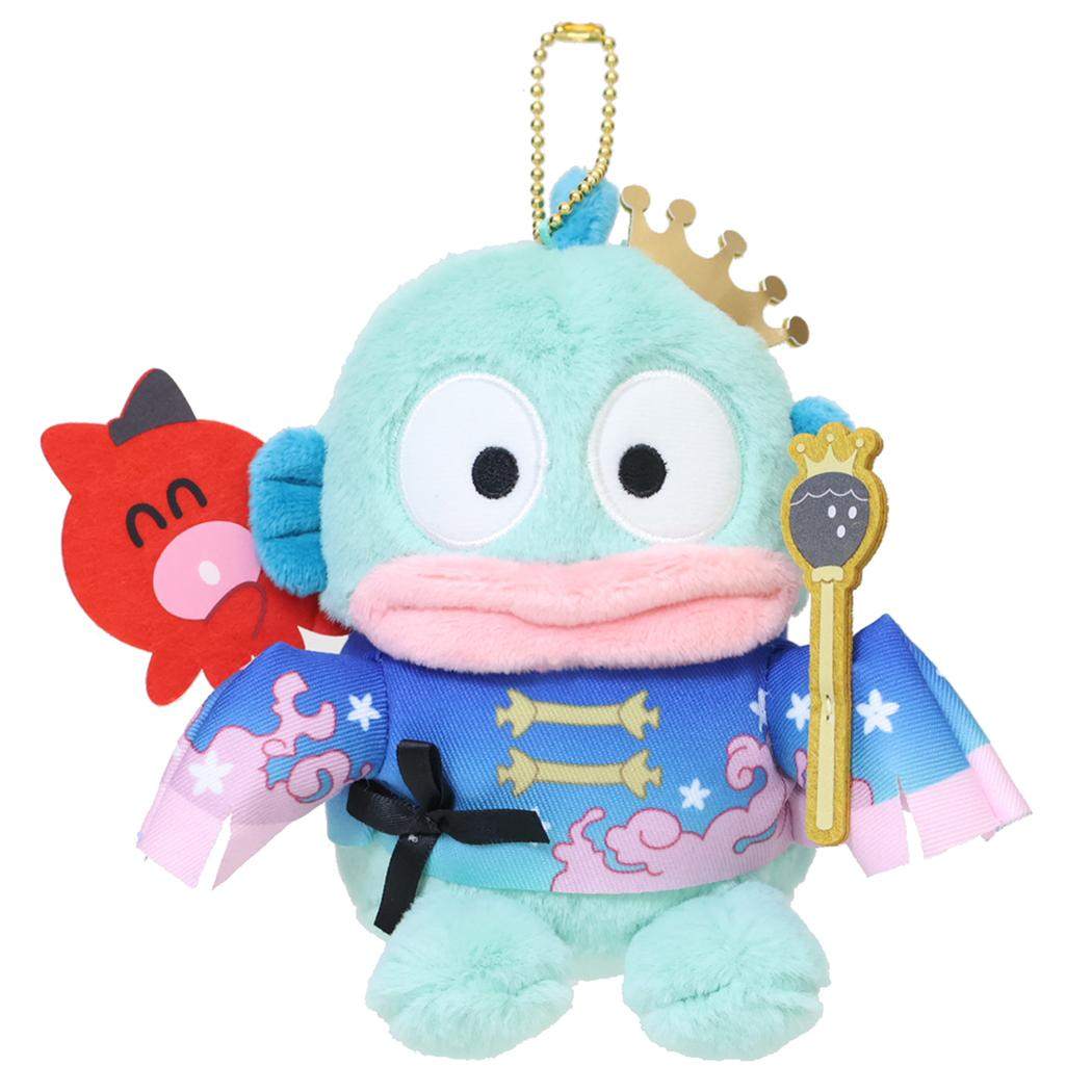 ハンギョドン マスコット ミニぬいぐるみボールチェーン フラガリアメモリーズ MC サンリオ ナカジマ プレゼント キャラクター グッズ シネマコレクション