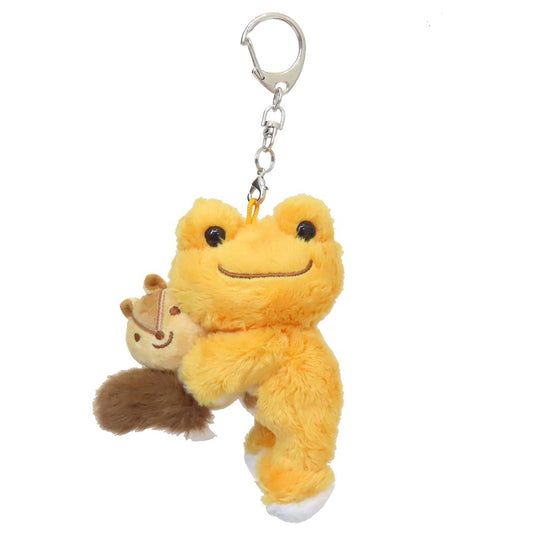かえるのピクルス マスコット ピクルス with マスコット アーモンド だいだい ナカジマ プレゼント かわいい ミニぬいぐるみ キャラクター グッズ シネマコレクション