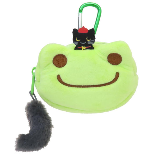かえるのピクルス ミニポーチ ピクルス with カラビナポーチ ピエール ベーシック ナカジマ 小物入れ キャラクター グッズ シネマコレクション