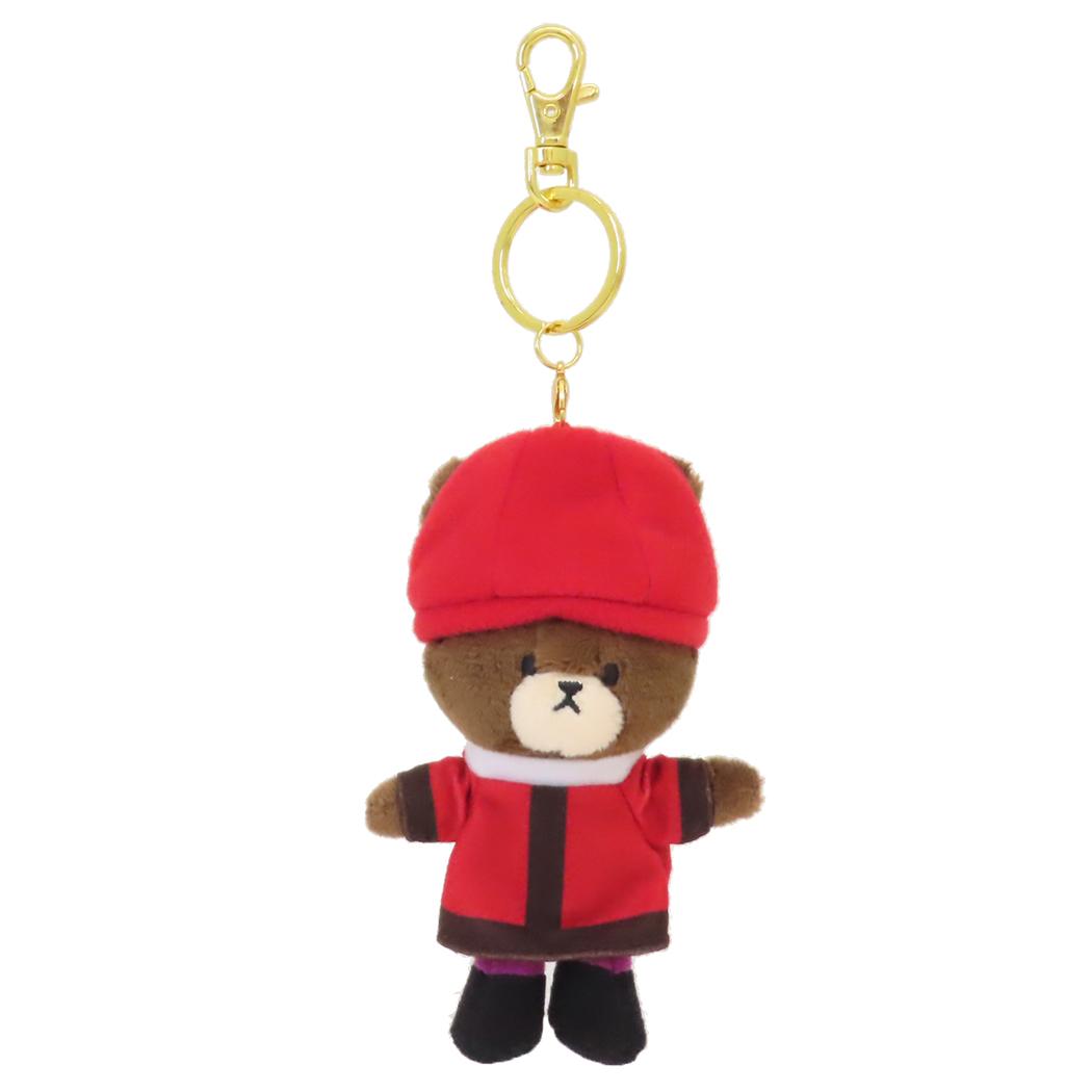 くまのがっこう マスコット チャームマスコット ジャッキーズチョコレート ナカジマ プレゼント ミニぬいぐるみ 絵本キャラクター グッズ シネマコレクション