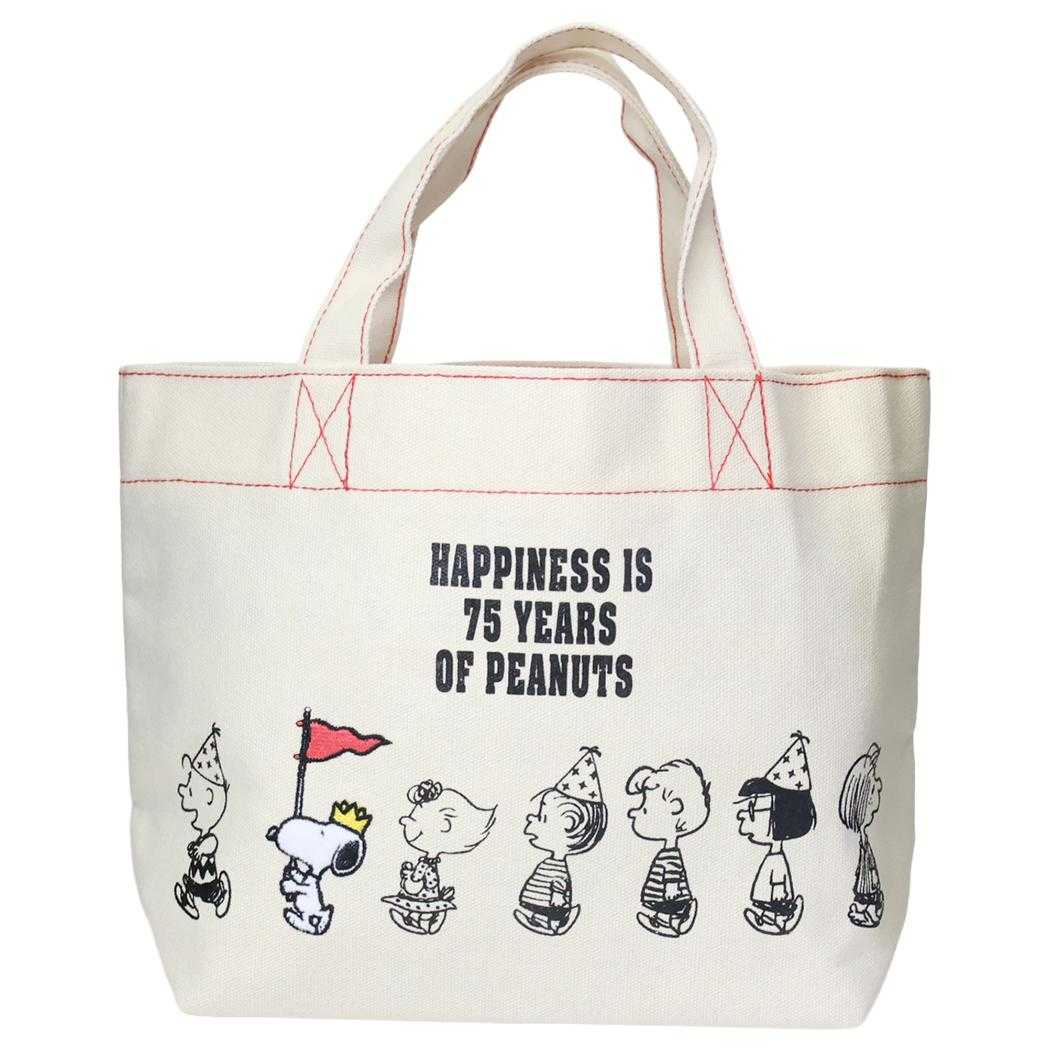 スヌーピー ランチバッグ ミニトート 75th パレード ピーナッツ ナカジマ お弁当かばん キャラクター グッズ メール便可 シネマコレクション