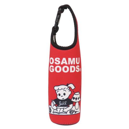 オサムグッズ ペットボトルホルダー ペットボトルカバー600 ジルRD Osamu Goods ナカジマ アウトドア雑貨 キャラクター グッズ シネマコレクション