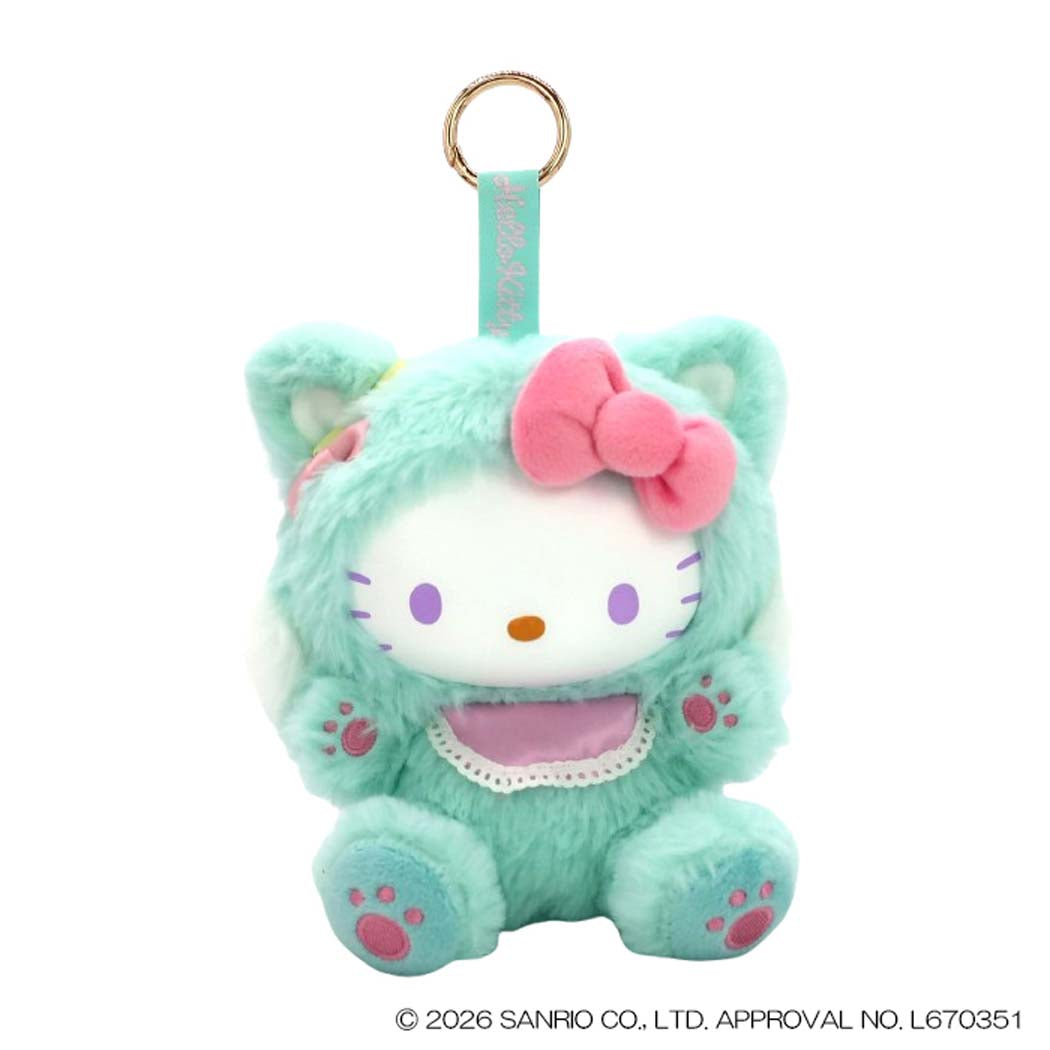 ハローキティ マスコット 丸カラビナマスコット ファインフェイスキャット MT サンリオ ナカジマ プレゼント キャラクター グッズ シネマコレクション