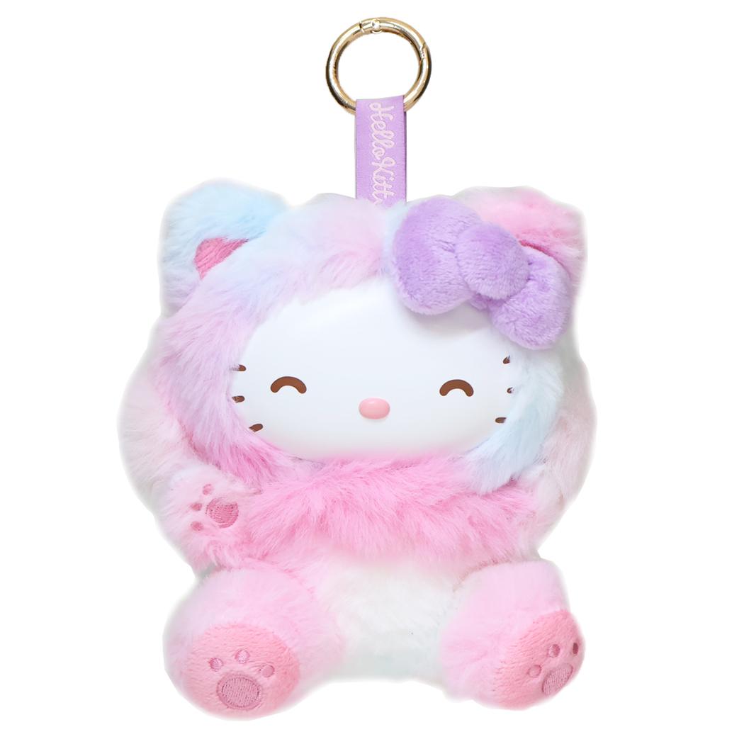 ハローキティ マスコット 丸カラビナマスコット ファインフェイスキャット レインボー サンリオ ナカジマ プレゼント キャラクター グッズ シネマコレクション