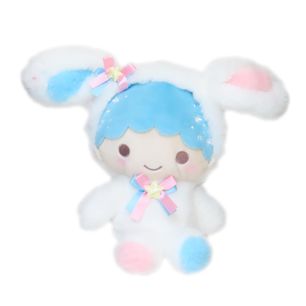 リトルツインスターズ ぬいぐるみ ホワイトバニー S キキ サンリオ ナカジマ プラッシュドール プレゼント キャラクター グッズ シネマコレクション