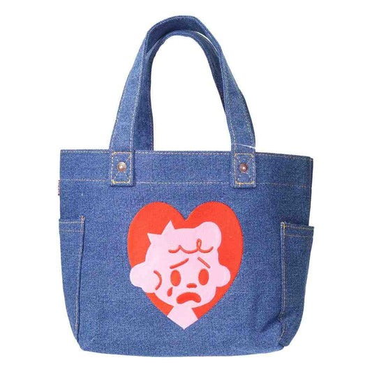 オサムグッズ ランチバッグ デニムトート EDWIN ベティ Osamu Goods ナカジマ お弁当かばん ミニトート キャラクター グッズ メール便可 シネマコレクション