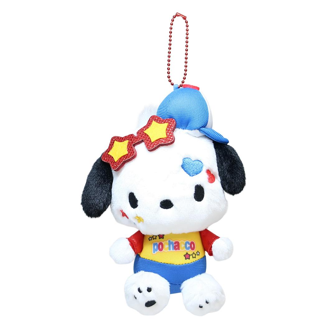 ポチャッコ マスコット マスコットチャーム ビビッドキャップY2K サンリオ ナカジマ ミニぬいぐるみ キャラクター グッズ シネマコレクション