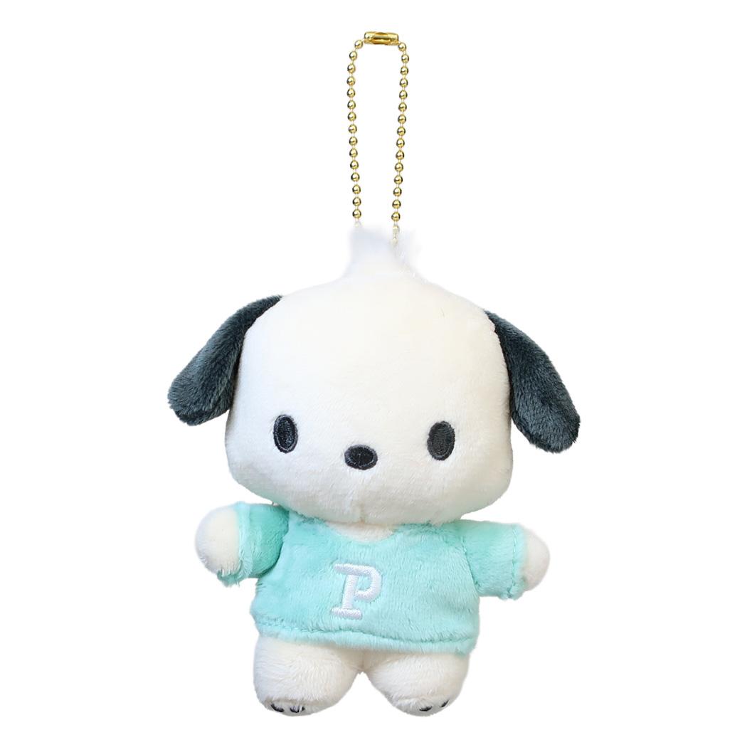 ポチャッコ マスコット ミニぬいぐるみボールチェーン くすみレトロ サンリオ ナカジマ プレゼント キャラクター グッズ シネマコレクション