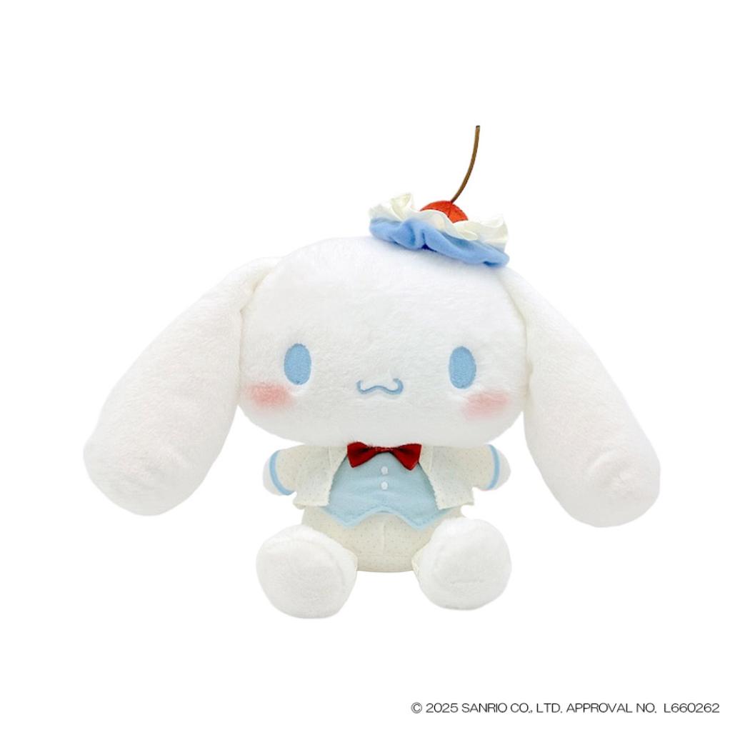 シナモロール ぬいぐるみ スカイブルーチェリーケーキ S サンリオ ナカジマ