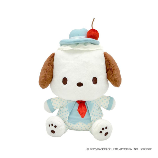 ポチャッコ ぬいぐるみ スカイブルーチェリーケーキ S サンリオ ナカジマ