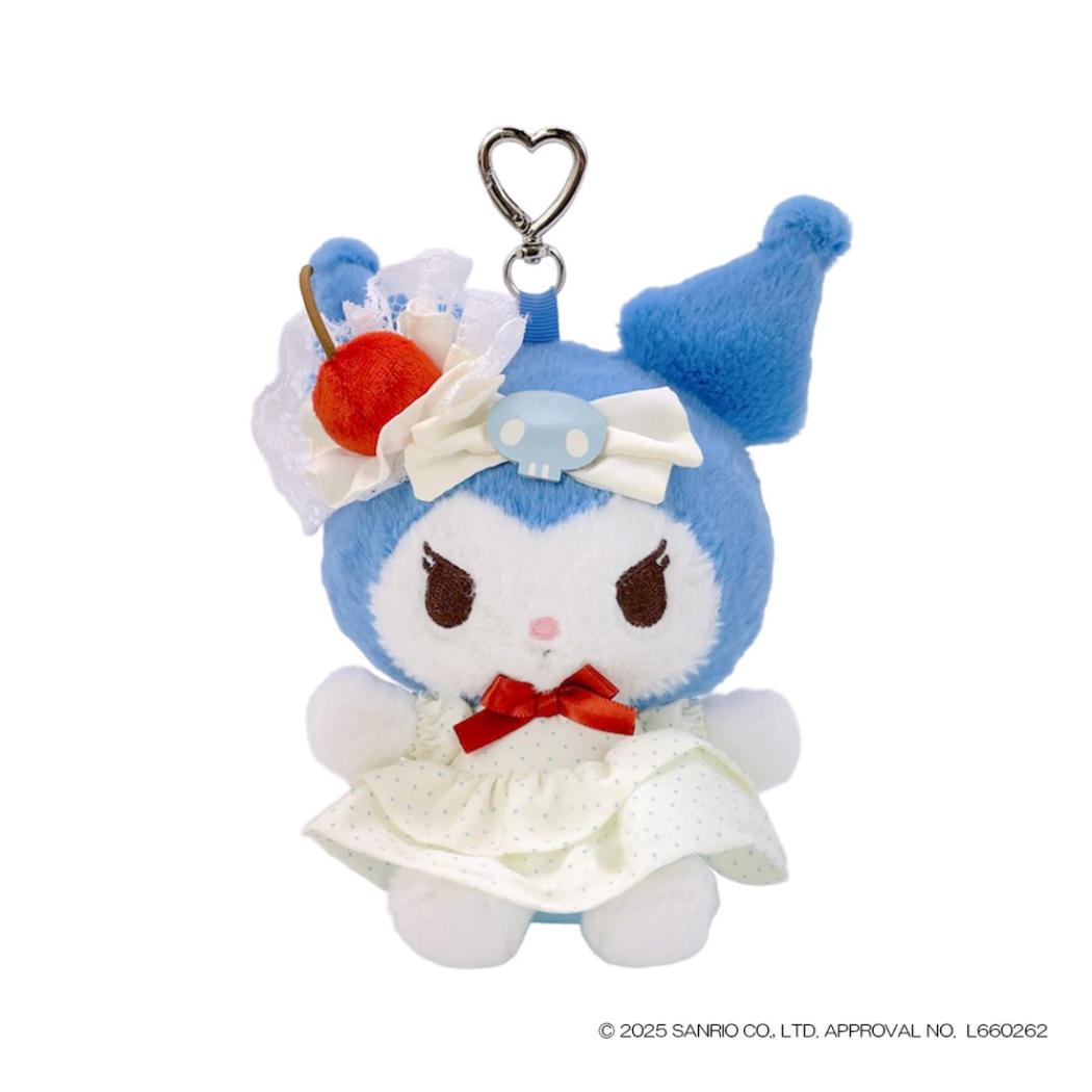 クロミ エコバッグ スカイブルーチェリーケーキ ぬいぐるみエコバッグ サンリオ ナカジマ