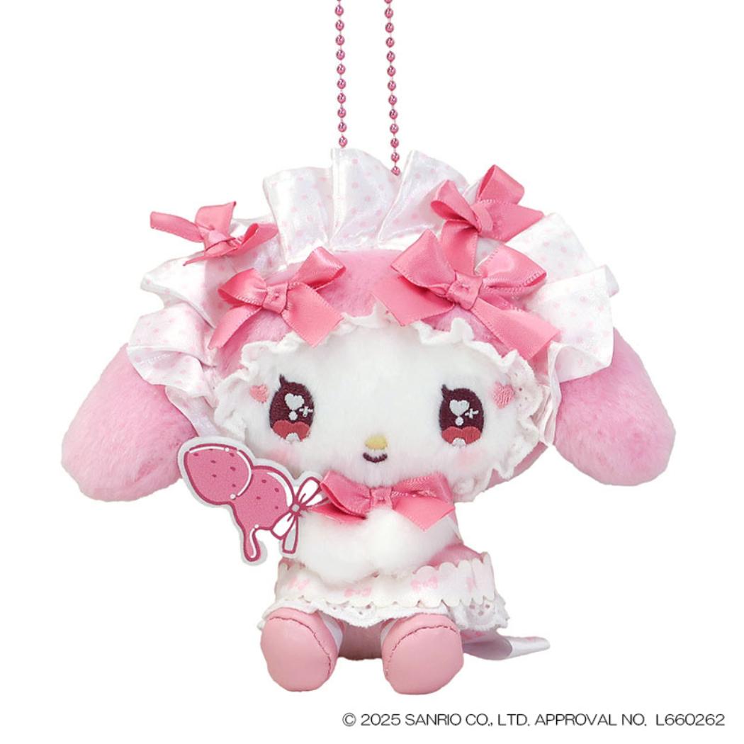 マイメロディ マスコット どーりーみっくすぷち ぬいぐるみボールチェーン ボンネット サンリオ ナカジマ
