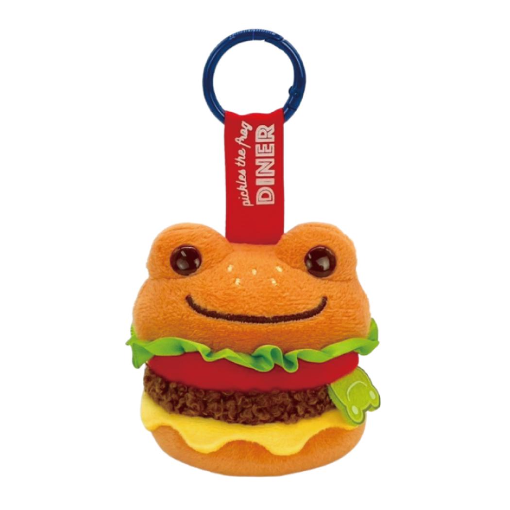 かえるのピクルス マスコット カラビナマスコット レトロダイナー バーガー ナカジマ