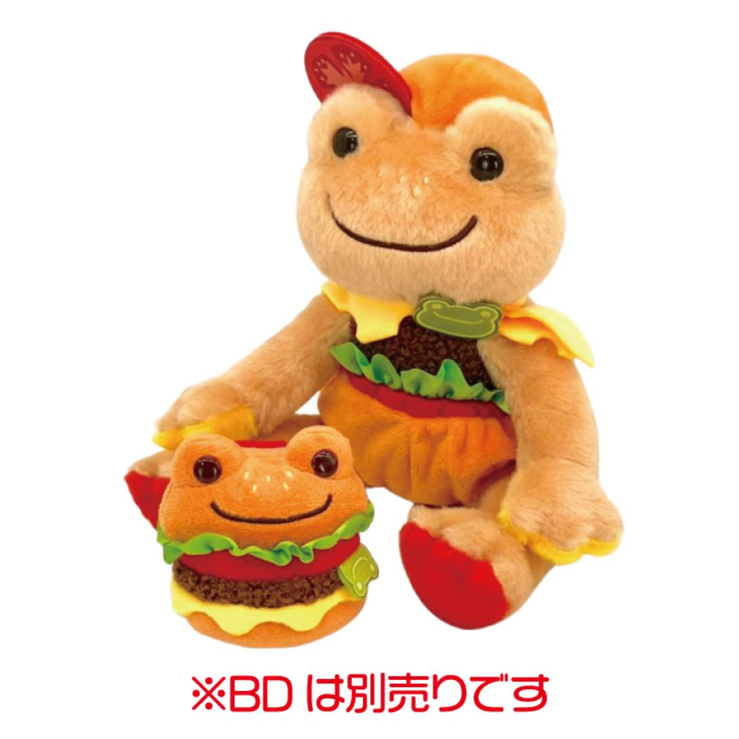 かえるのピクルス マスコット カラビナマスコット レトロダイナー バーガー ナカジマ