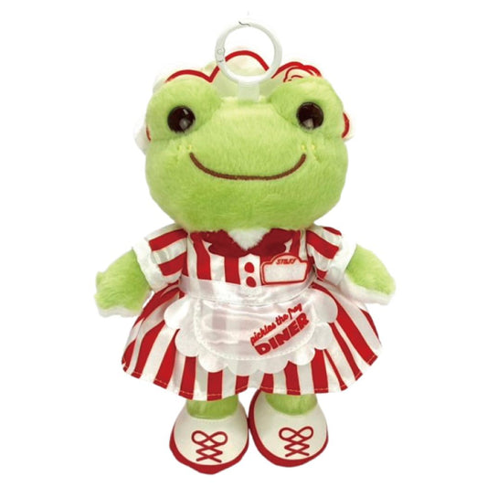 かえるのピクルス ショッピングバッグ ぬいぐるみエコバッグ レトロダイナー ナカジマ