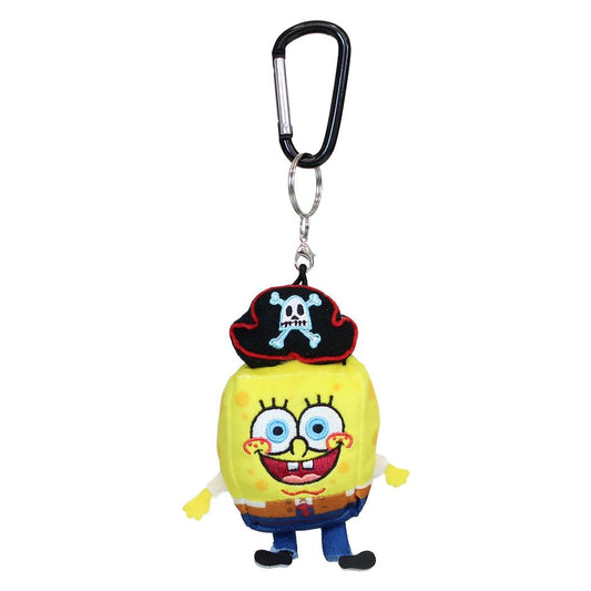 スポンジボブ マスコット カラビナマスコット パイレーツ ナカジマ プレゼント かわいい ミニぬいぐるみ キャラクター グッズ シネマコレクション