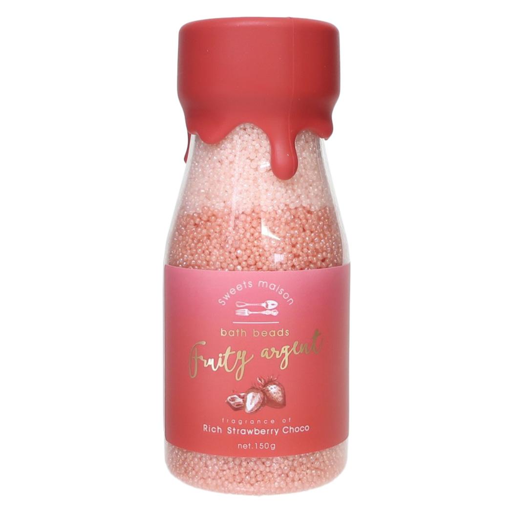 sweets maison スウィーツメゾン 入浴剤 Fruity argent bath beads Rich Strawberry Choco ノルコーポレーション 女性 おしゃれ ギフト グッズ シネマコレクション