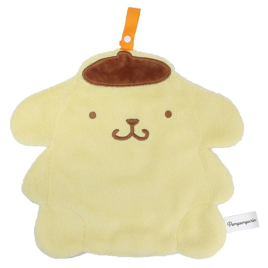 ポムポムプリン ループタオル キャラふきタオル サンリオ 野村タオル ダイカット お手拭き 入園入学準備 キャラクター グッズ メール便可 シネマコレクション