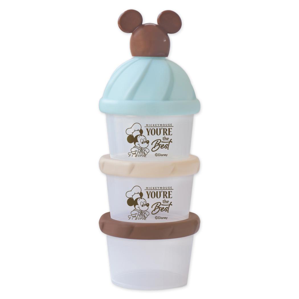 ミッキーマウス ベビー用品 粉ミルクケース ミント ディズニー 錦化成 赤ちゃん 子ども キャラクター グッズ シネマコレクション