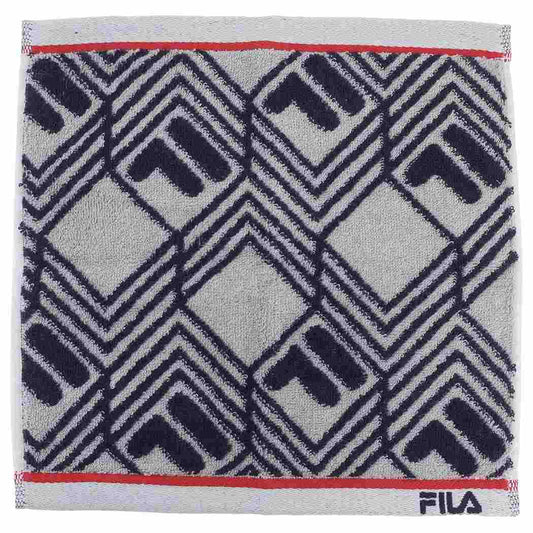 フィラ ミニタオル タオルチーフ GY FILA 日繊 抗菌防臭 スポーツブランド グッズ メール便可 シネマコレクション