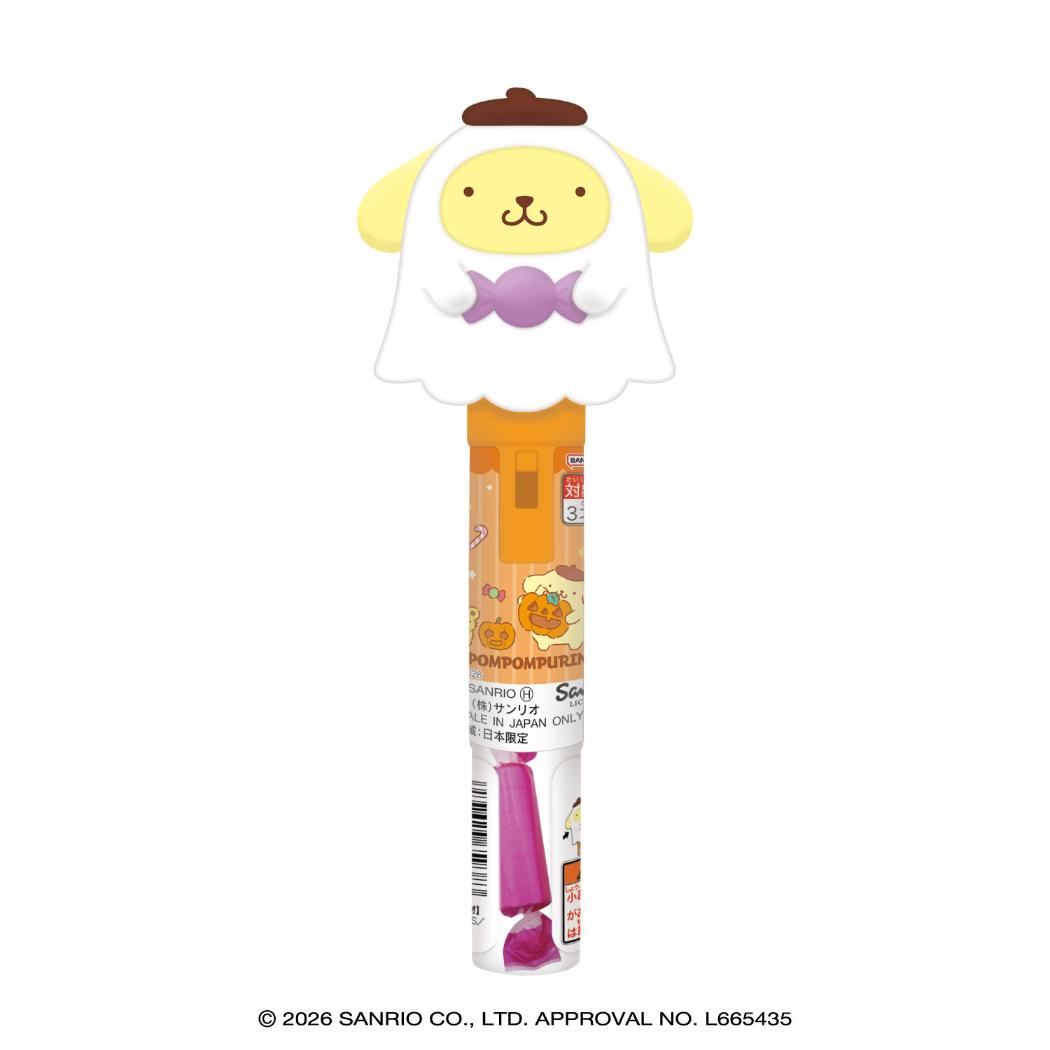 サンリオキャラクターズ ハロウィンお菓子 HW ゆらゆらおばけスティック2 A ポムポムプリン Sanrio ハート