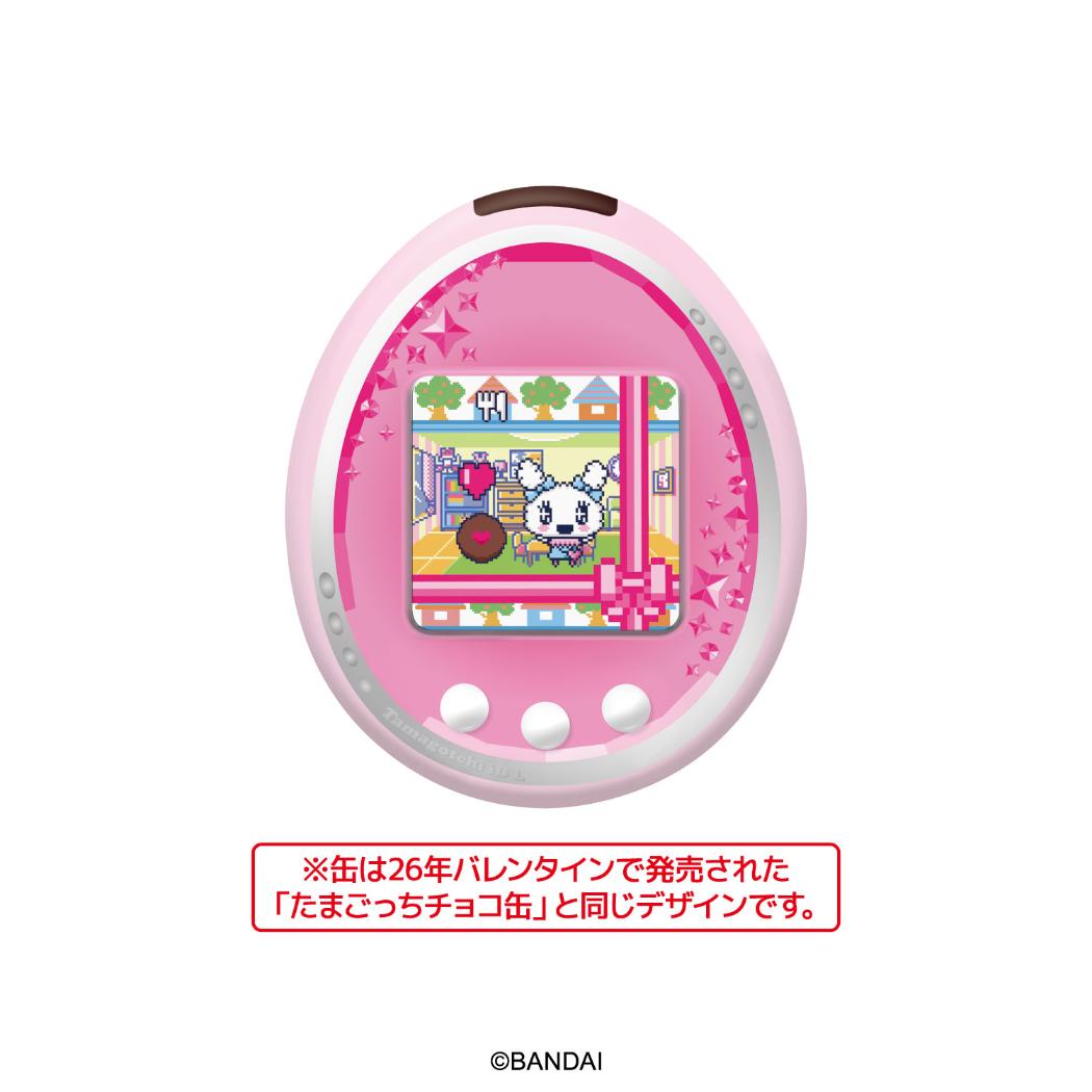 たまごっち ハロウィンお菓子 チョコチップクッキー缶 D iDL ハート