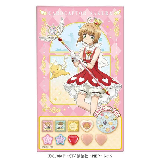 カードキャプターさくら お菓子 チョコレート ミラー＆チョコギフト バレンタイン ハート 義理チョコ 友チョコ 自分チョコ プレゼント アニメキャラクター グッズ シネマコレクション