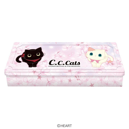 C.C.キャッツ ホワイトデー お菓子 レクタングルチョコ缶 ねこ ハート バレンタイン お返し 猫 グッズ シネマコレクション