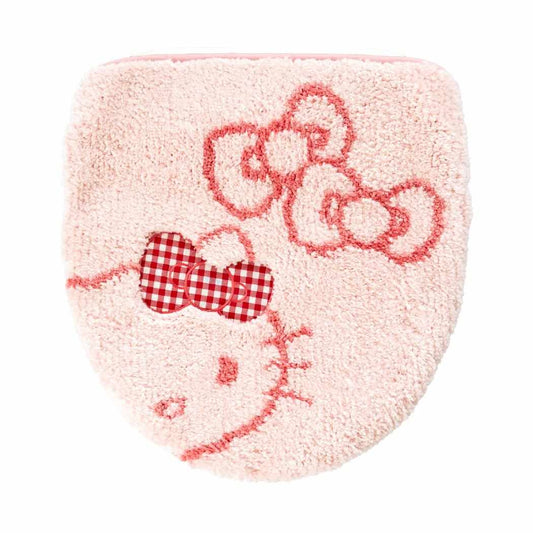 サンリオキャラクターズ トイレ用品 トイレフタカバー シュシュ ハローキティ Sanrio オカ