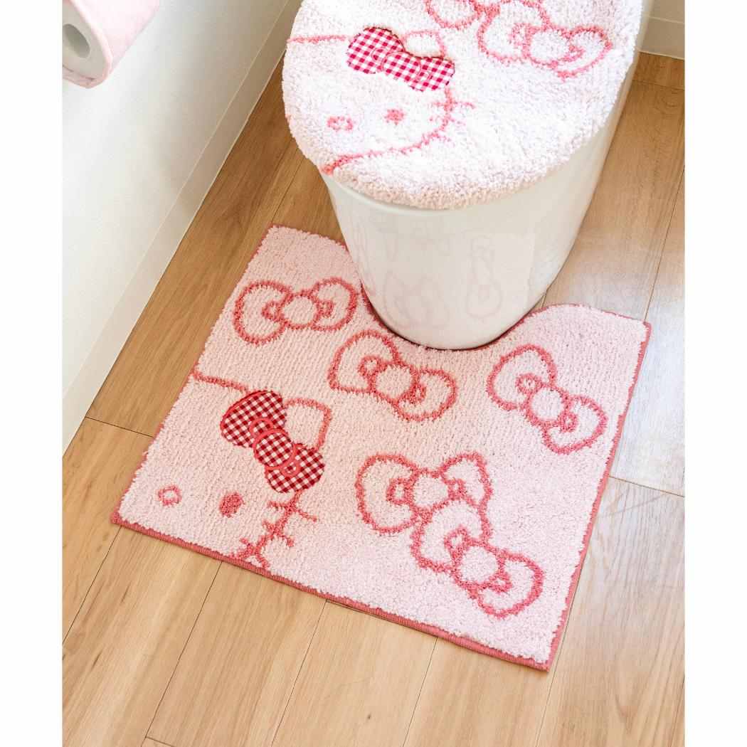 サンリオキャラクターズ トイレ用品 トイレマット シュシュ ハローキティ Sanrio オカ