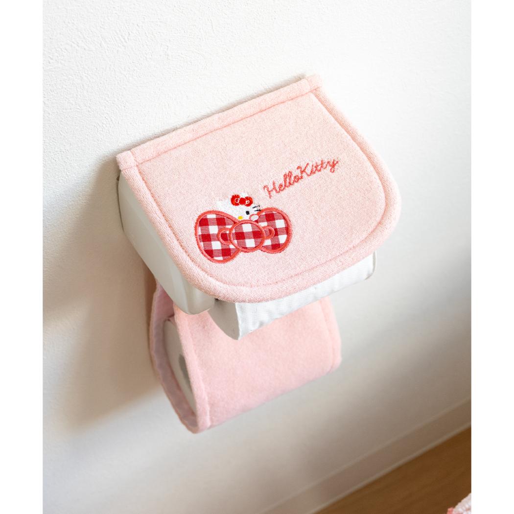 サンリオキャラクターズ トイレ用品 ペーパーホルダーカバー シュシュ ハローキティ Sanrio オカ