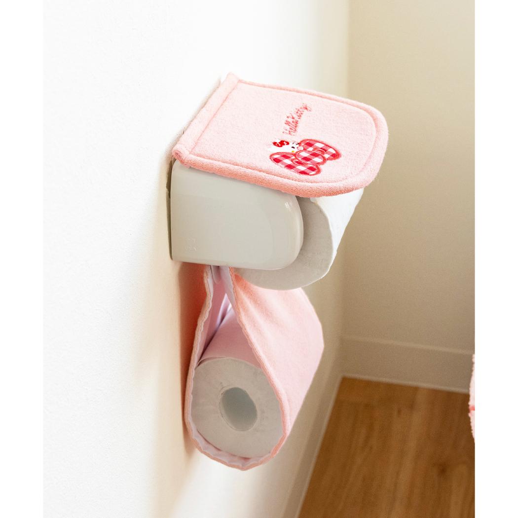 サンリオキャラクターズ トイレ用品 ペーパーホルダーカバー シュシュ ハローキティ Sanrio オカ