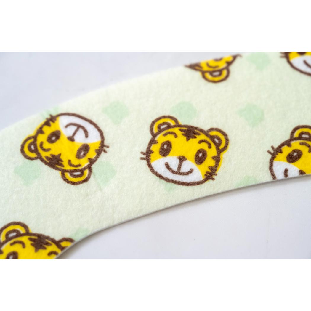 しまじろう トイレ用品 子供用 貼る便座シート グリーン オカ