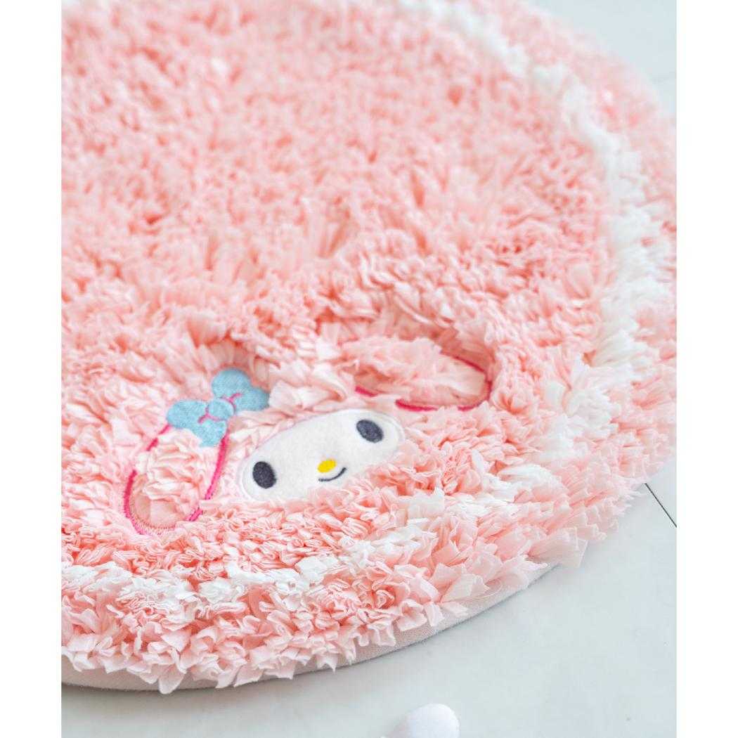 サンリオキャラクターズ フロアマット ラウンドマット マカロン マイメロディ Sanrio オカ