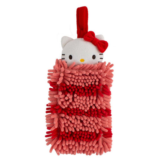 サンリオキャラクターズ 吊り下げタオル お手拭き モールタオル ハローキティ Sanrio オカ