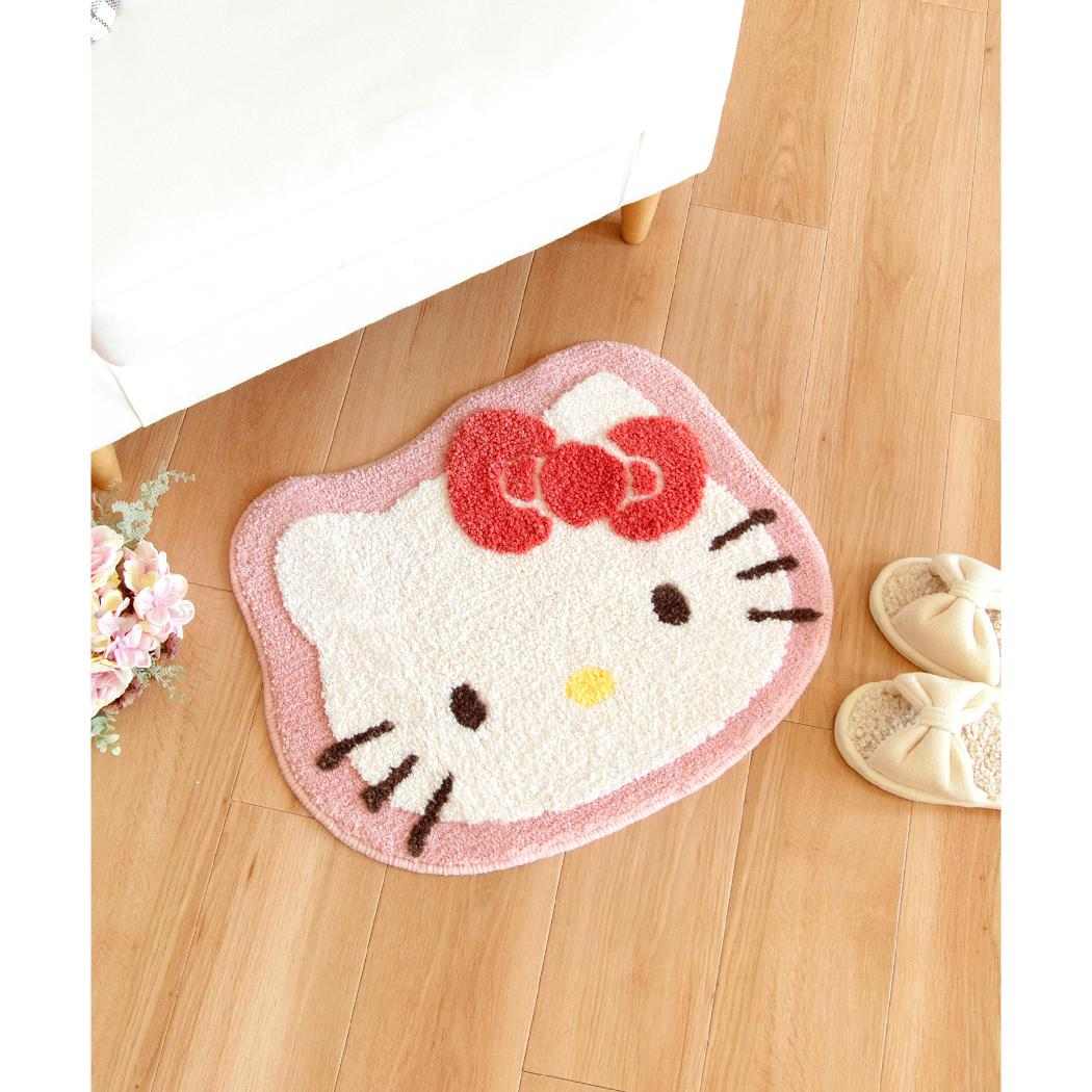 サンリオキャラクターズ フロアマット 洗えるマット ハローキティ Sanrio オカ