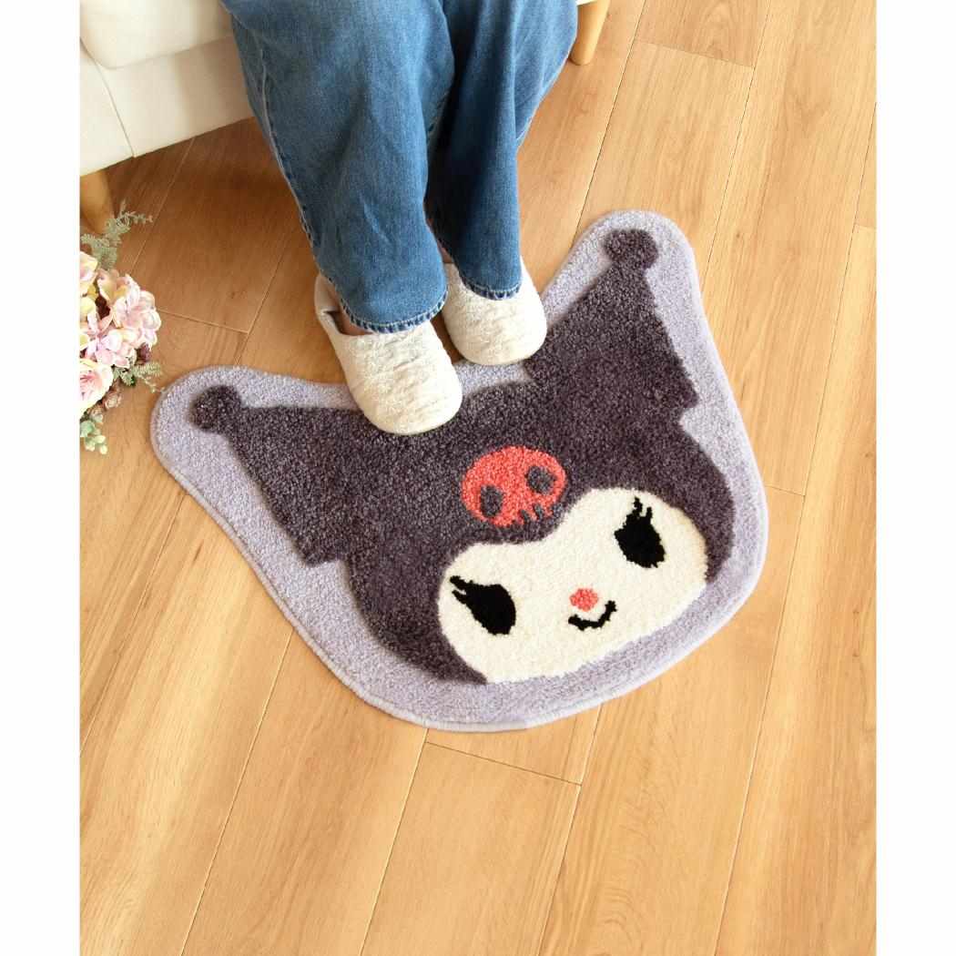 サンリオキャラクターズ フロアマット 洗えるマット クロミ Sanrio オカ