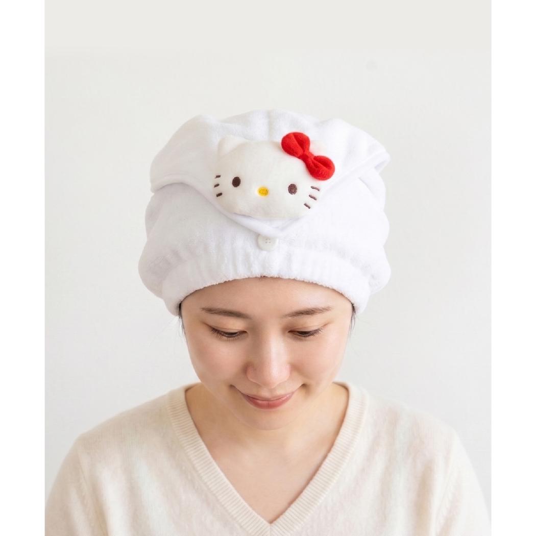 サンリオキャラクターズ ヘアアクセ ふわふわ ヘアキャップ ハローキティ Sanrio オカ
