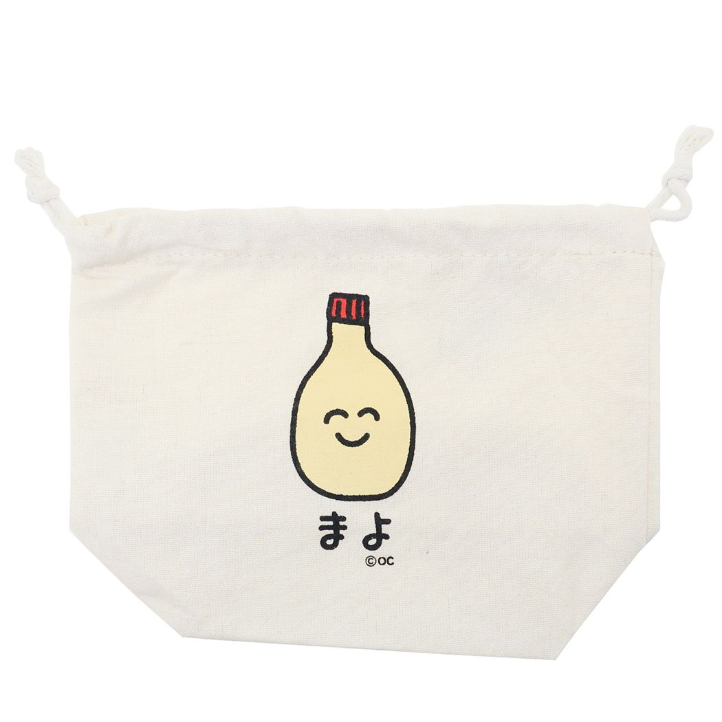巾着袋マチ付ききんちゃくポーチまよさんオクタニ小物入れグッズメール便可シネマコレクション
