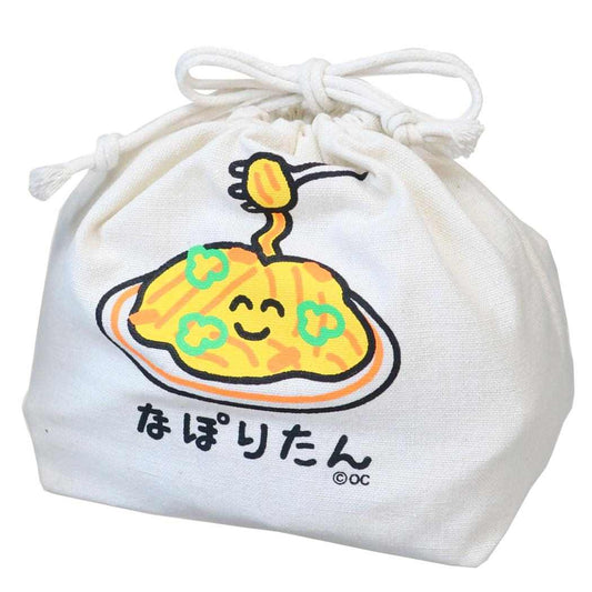 おえかきさん 巾着袋 きんちゃくポーチ なぽりたんさん オクタニ 小物入れ キャラクター グッズ メール便可 シネマコレクション