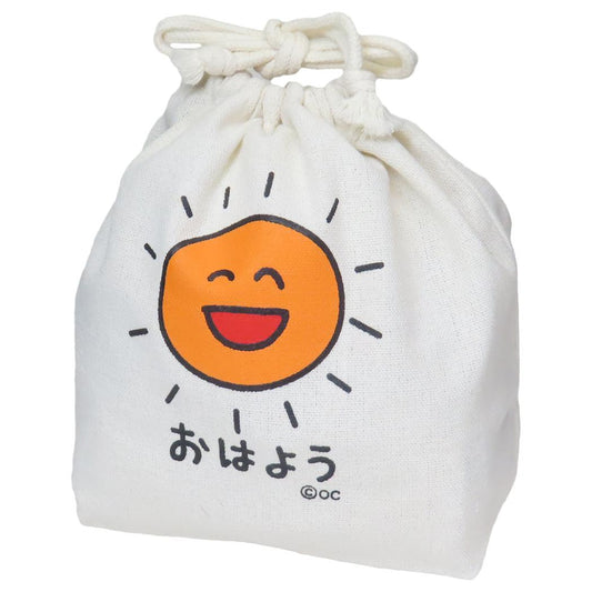 おえかきさん 巾着袋 きんちゃくポーチ おはようさん オクタニ 小物入れ かわいい グッズ メール便可 シネマコレクション