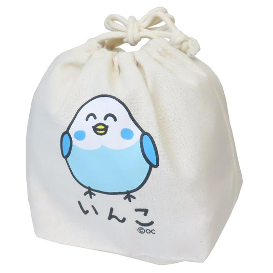 おえかきさん 巾着袋 キンチャク いんこさん オクタニ 小物入れ おもしろ雑貨 グッズ メール便可 シネマコレクション