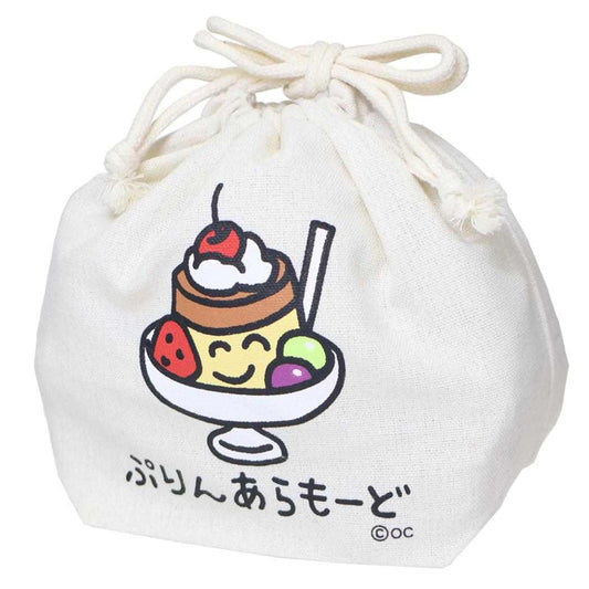 おえかきさん 巾着袋 きんちゃく ぷりんあもーどさん オクタニ プレゼント おもしろ雑貨 グッズ メール便可 シネマコレクション