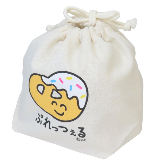 おえかきさん 巾着袋 マチ付ききんちゃくポーチ ぷれっつぇるさん オクタニ 新学期準備雑貨 小物入れ おもしろ雑貨 グッズ メール便可 シネマコレクション
