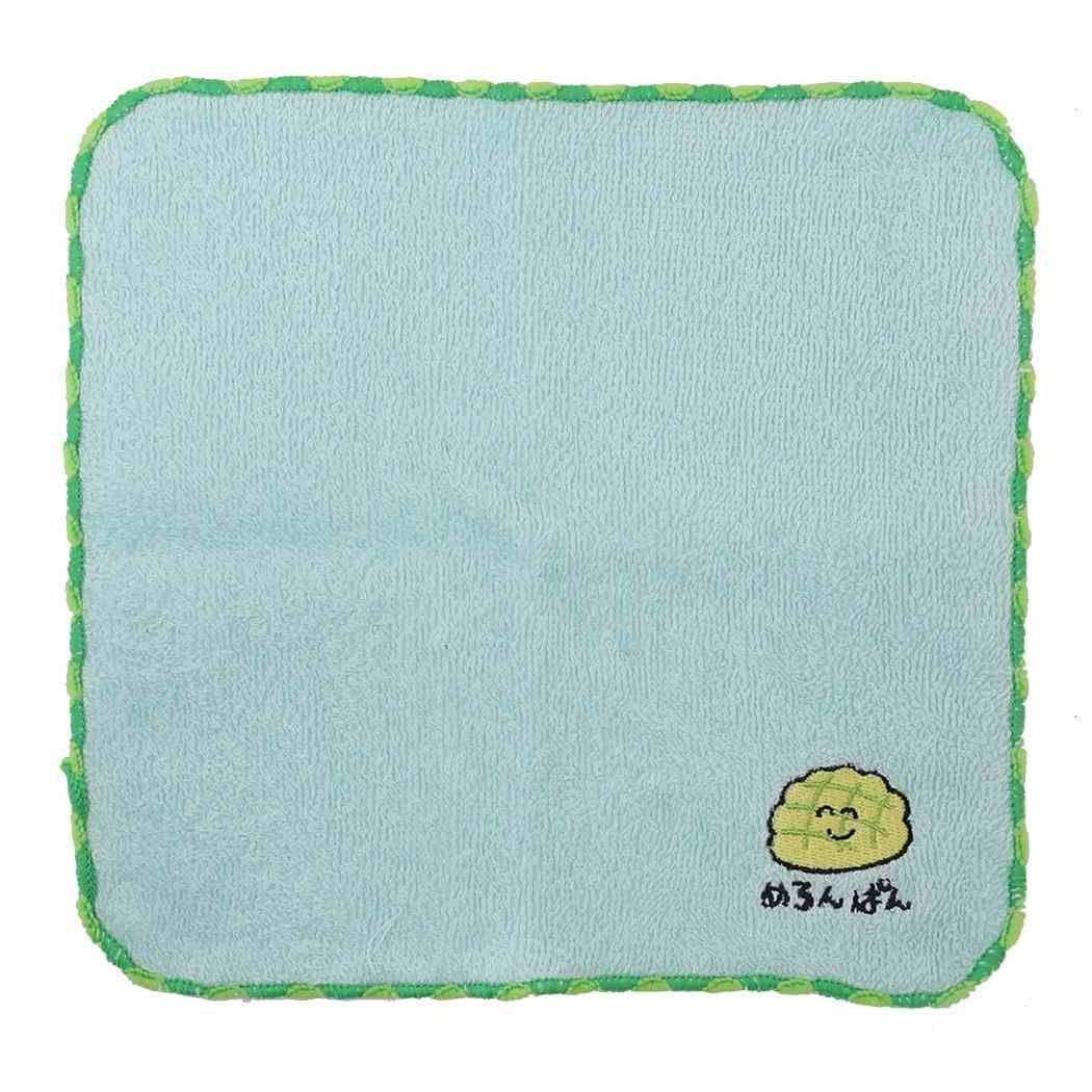 おえかきさん ミニタオル ワンポイント刺繍ハンカチタオル めろんぱんさん オクタニ おもしろ雑貨 汗拭きタオル グッズ メール便可 シネマコレクション